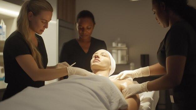 formação prática com cadáveres frescos